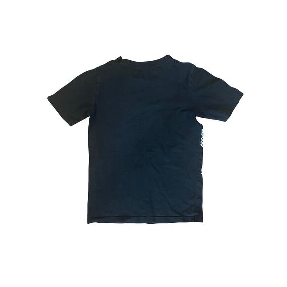 Carter’s Kids Stegosaurus Dinosaur Tee Size 10/12 Navy Blue Short Sleeve - Picture 2 of 3